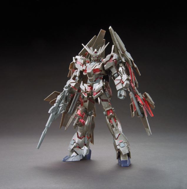 HG RX-0 Unicorn Gundam 03 Phenex type RC (Unicorn Mode) Silver Coating Ver.