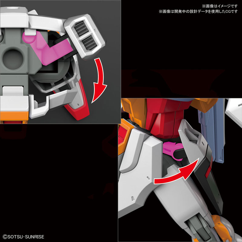 Bandai HGCE Gundam Revolution Destiny Heine Westenfluss Clear Color (Convention Excl