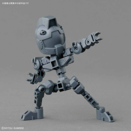 SD Gundam Cross Silhouette Cross Silhouette Frame [Gray] - Image 3
