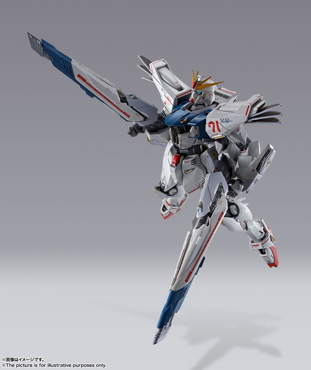 METAL BUILD Gundam F91 CHRONICLE WHITE Ver. - NZ Gundam Store