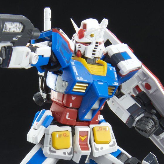 P-Bandai: RG 1/144 RX-78-2 Gundam (Team Bright Custom)