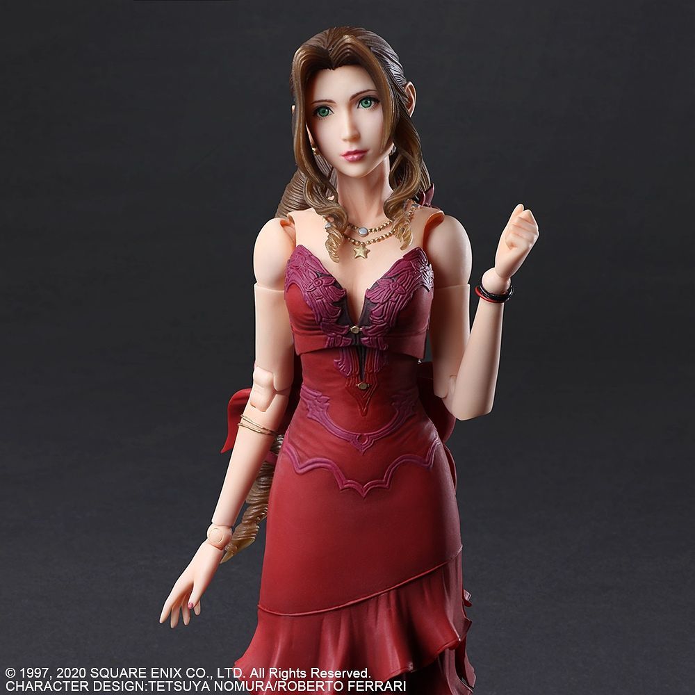 FINAL FANTASY VII Remake PLAY ARTS Kai Aerith Gainsborough Dress Ver. Square Enix - Image 5