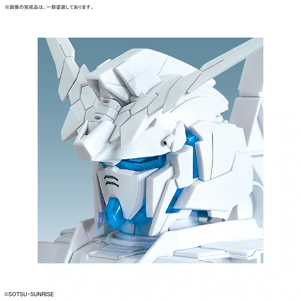 P-Bandai: 1/48 Unicorn Gundam Head Display Base (Psycho-Frame Color Variation Ver.) & Unicorn Gundam 02 Banshee Head Display Base Set - Image 4