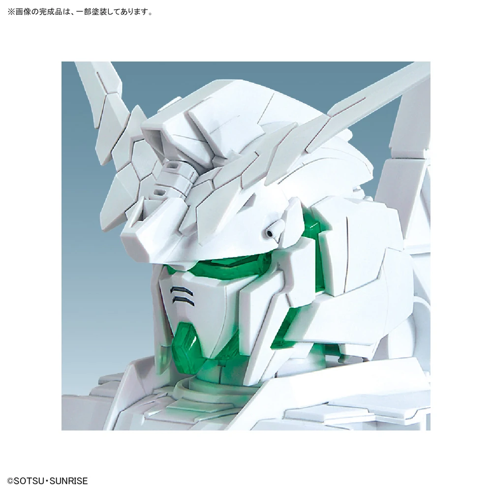 P-Bandai: 1/48 Unicorn Gundam Head Display Base (Psycho-Frame Color Variation Ver.) & Unicorn Gundam 02 Banshee Head Display Base Set - Image 3