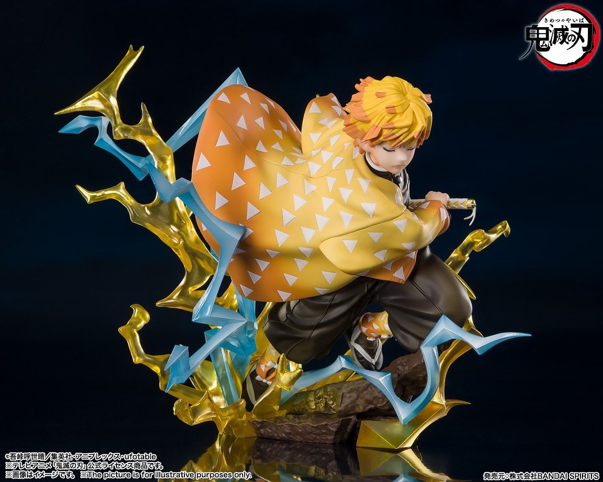 Figuarts ZERO Zenitsu Agatsuma Thunder Flash - Image 4