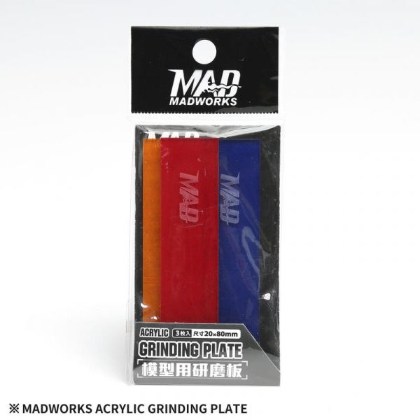 ACRYLIC GRINDING PLATE - 3pcs by Madworks