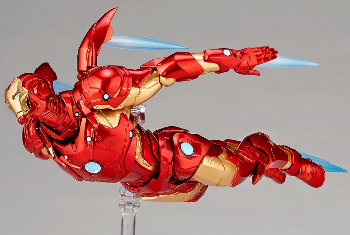 Amazing Yamaguchi Series No.013 Iron Man Bleeding Edge Armor by Kaiyodo - Image 9