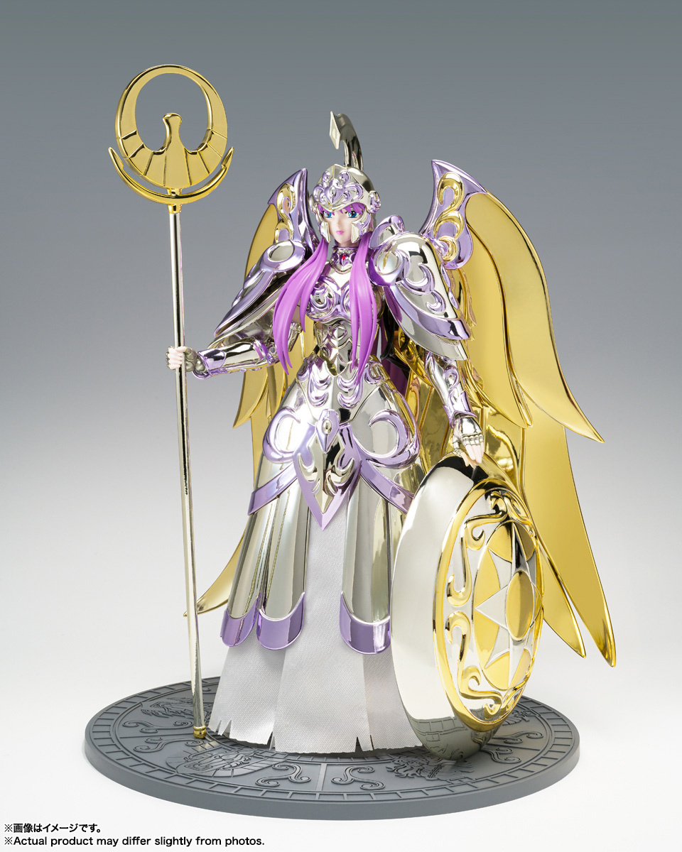 Saint Seiya Myth Cloth EX Goddess Athena & Saori Kido