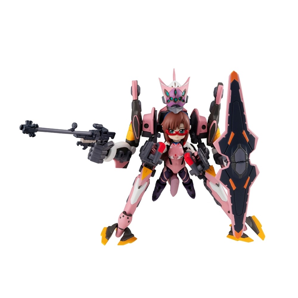 MegaHouse Desktop Army Evangelion Movie Makinami Mari Illustrious & Evangelion No.8A - Image 4