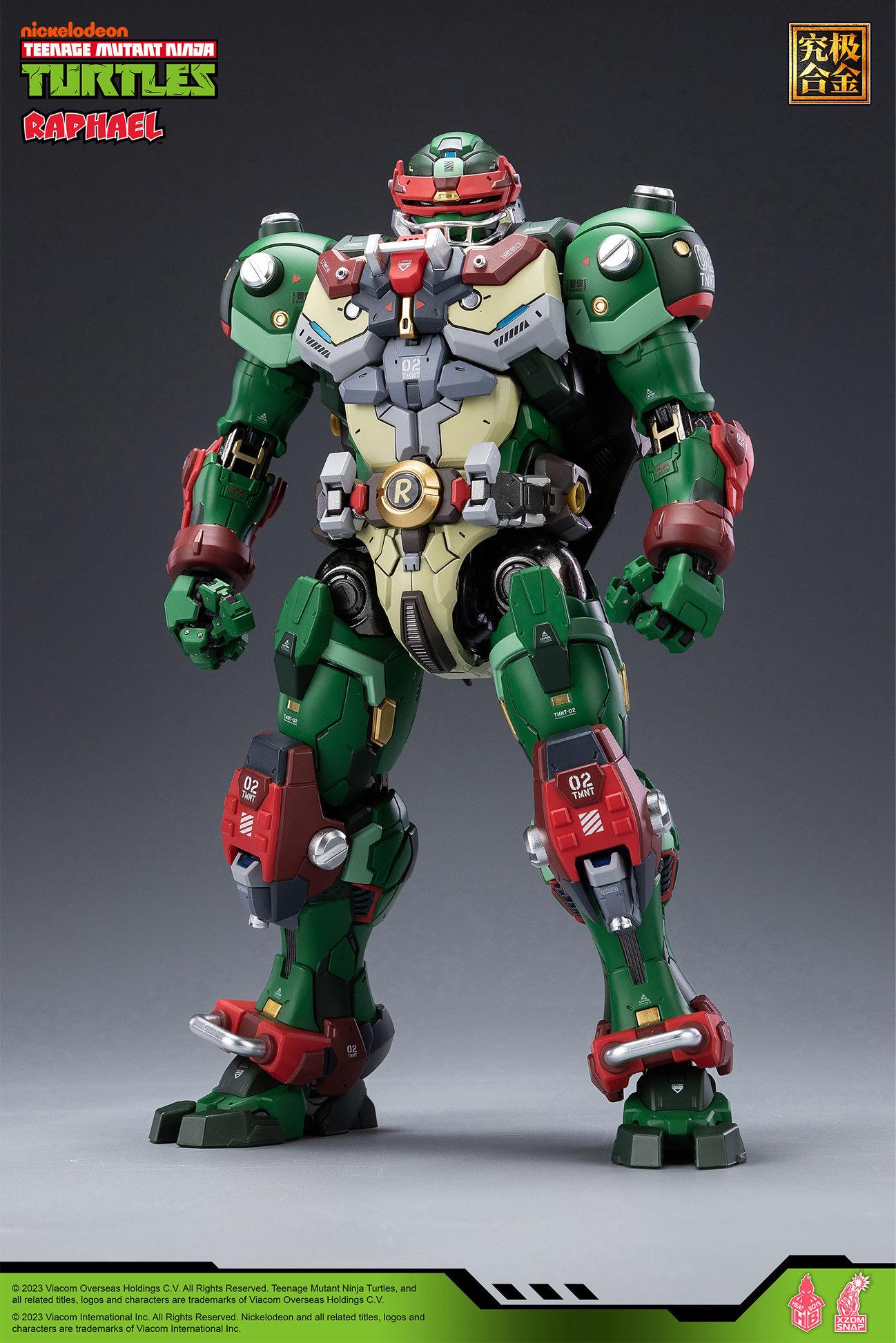 HB0013 Teenage Mutant Ninja Turtles Raphael Alloy Movable Figure