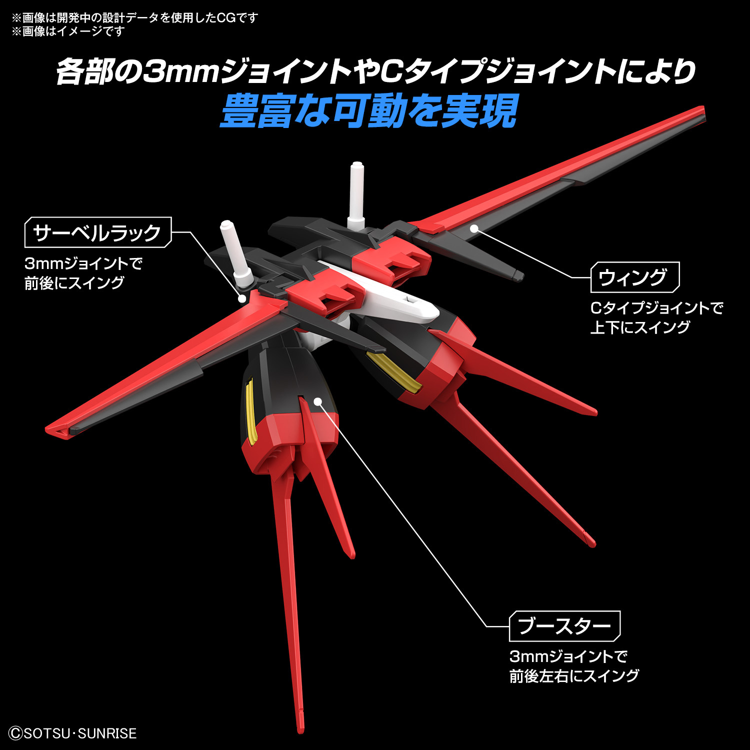 Gundam Option Parts Set Gunpla 01 (Aile Striker) - Image 8
