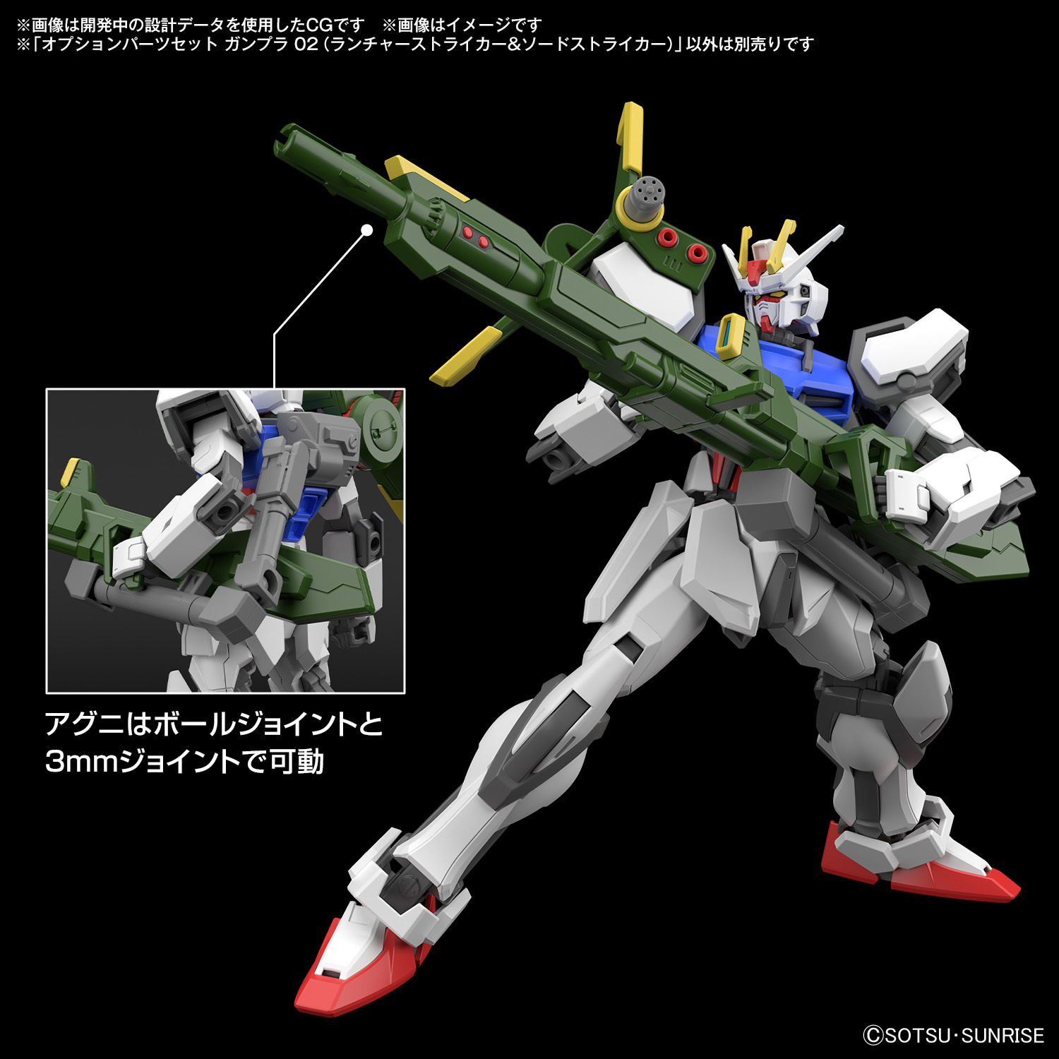 Gundam Option Parts Set Gunpla 02 (Launcher Striker & Sword Striker) - Image 4