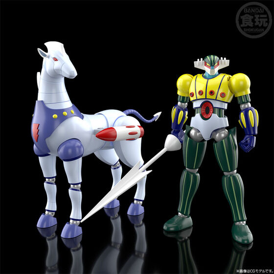 SMP (SHOKUGAN MODELING PROJECT) Koutetsu Jeeg – Koutetsu Jeeg Through-In Set Bandai2