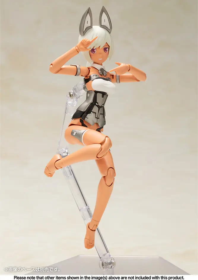 Frame Arms Girl Laetitia Silver Ver. KOTOBUKIYA Bonus item included - Image 12