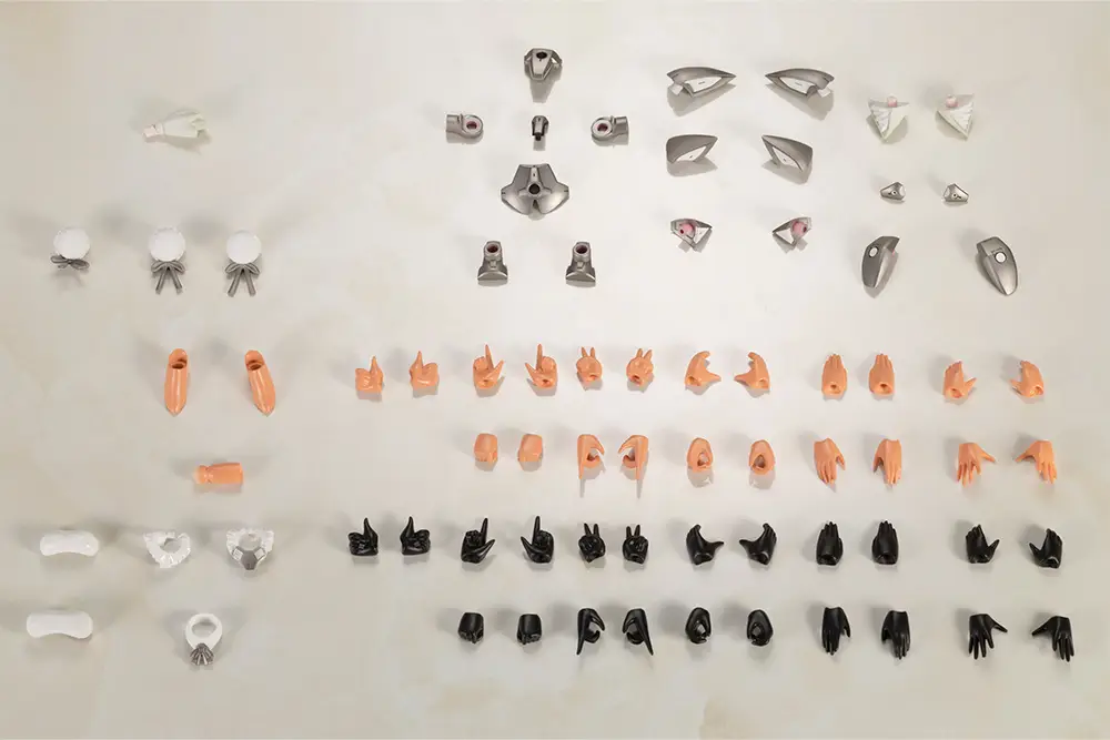 Frame Arms Girl Laetitia Silver Ver. KOTOBUKIYA Bonus item included - Image 5