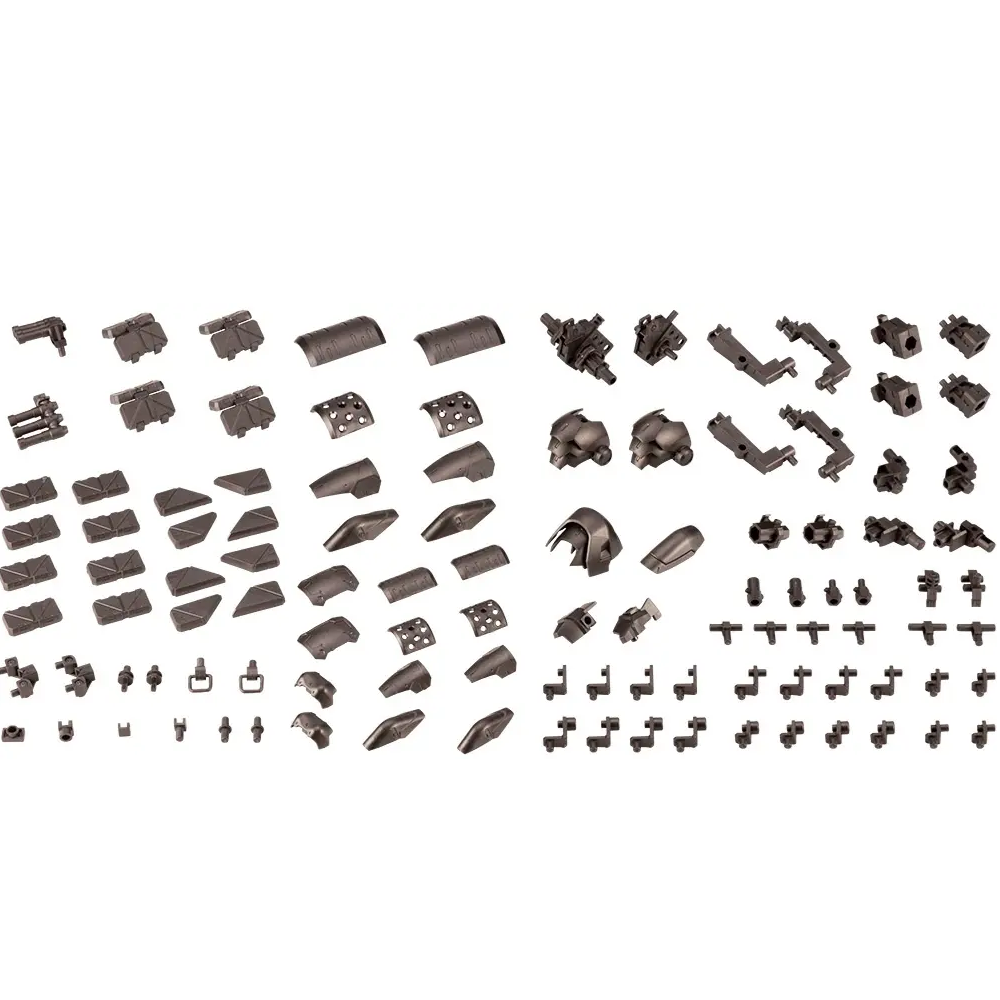 Mecha Supply Assorted 04 X Armor Set Gun Metal Ver.