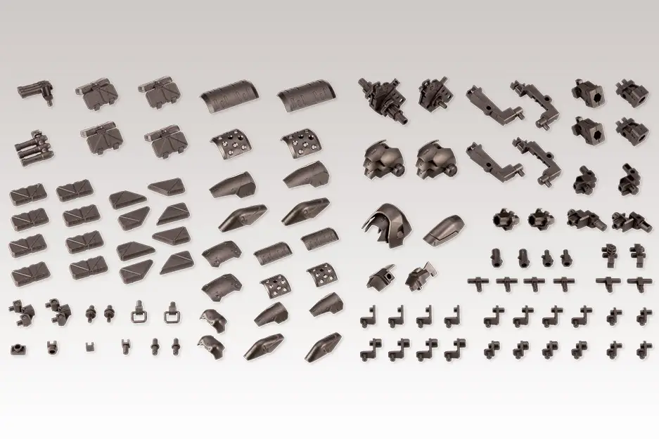 Mecha Supply Assorted 04 X Armor Set Gun Metal Ver. - Image 16