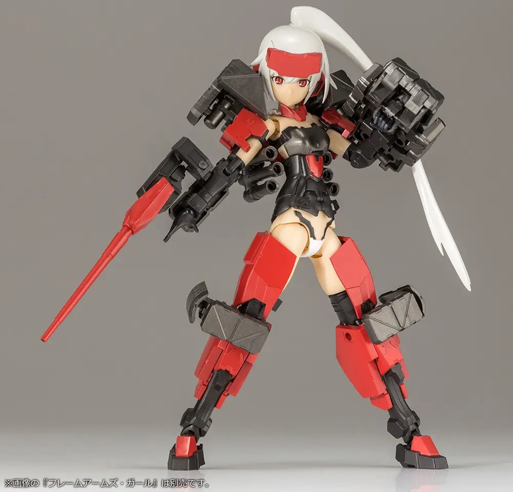 Mecha Supply Assorted 04 X Armor Set Gun Metal Ver. - Image 3