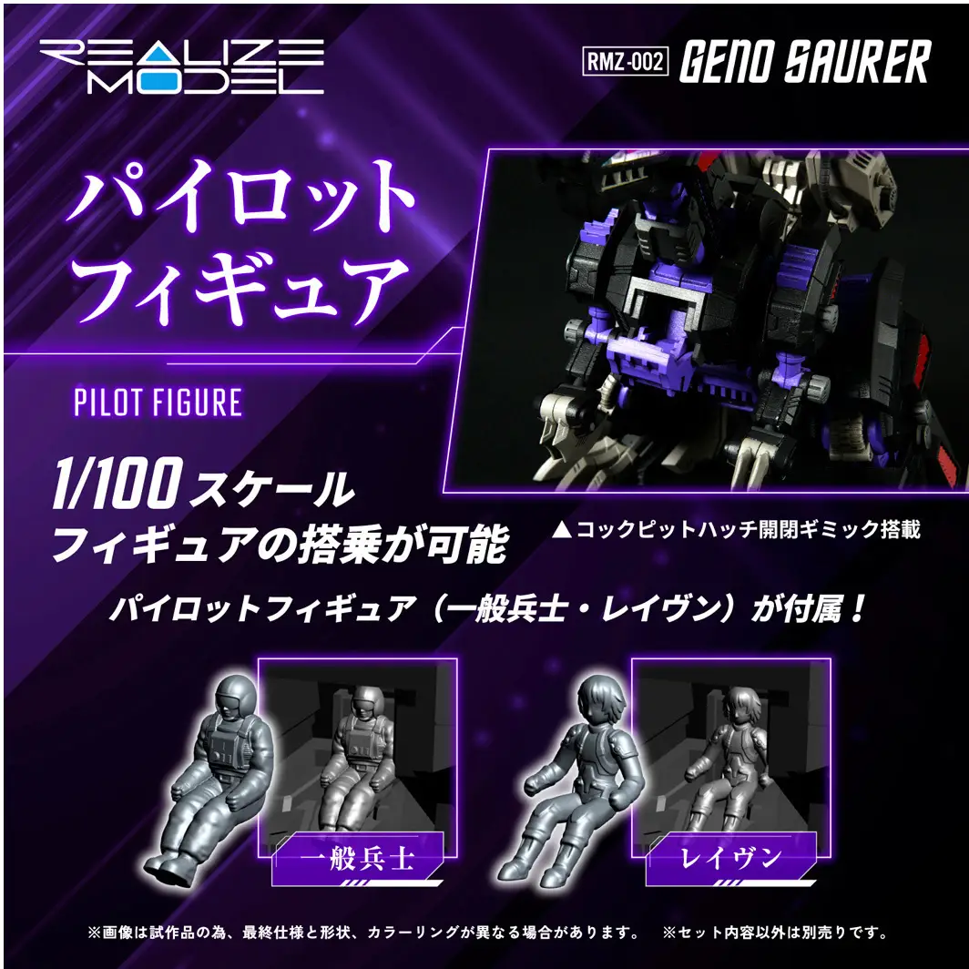 1/100 Realize Model Zoids RMZ-002 Geno Saurer (April 2026 Restock) - Image 11