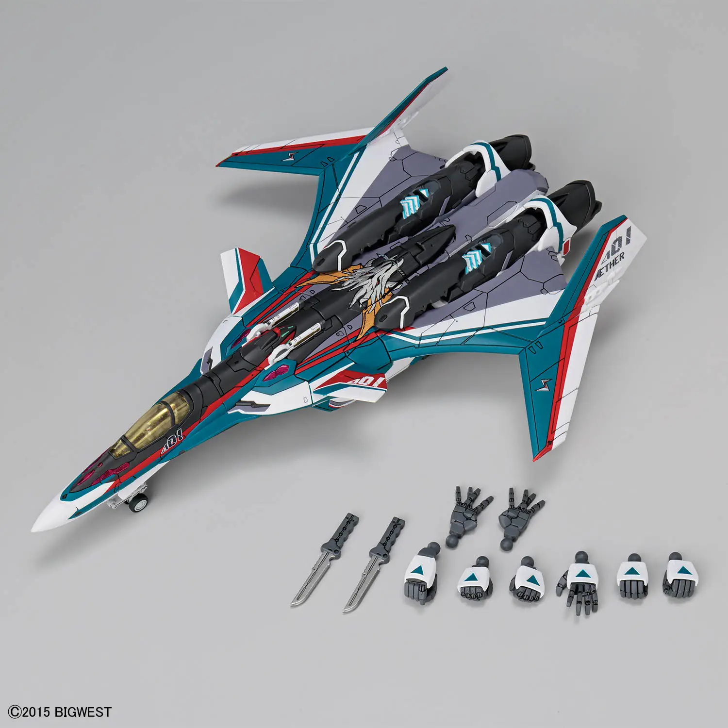 1/100 HG VF-31S Siegfried (Arad Molders') Deluxe Set - Image 11