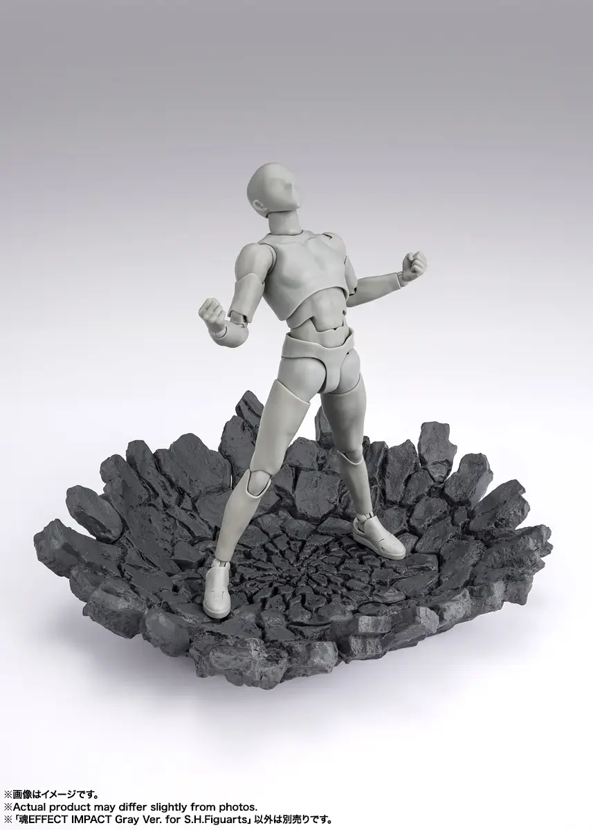 Tamashii Effect Series Impact Gray Ver. for S.H.Figuarts (Oct 2026 Release) - Image 4