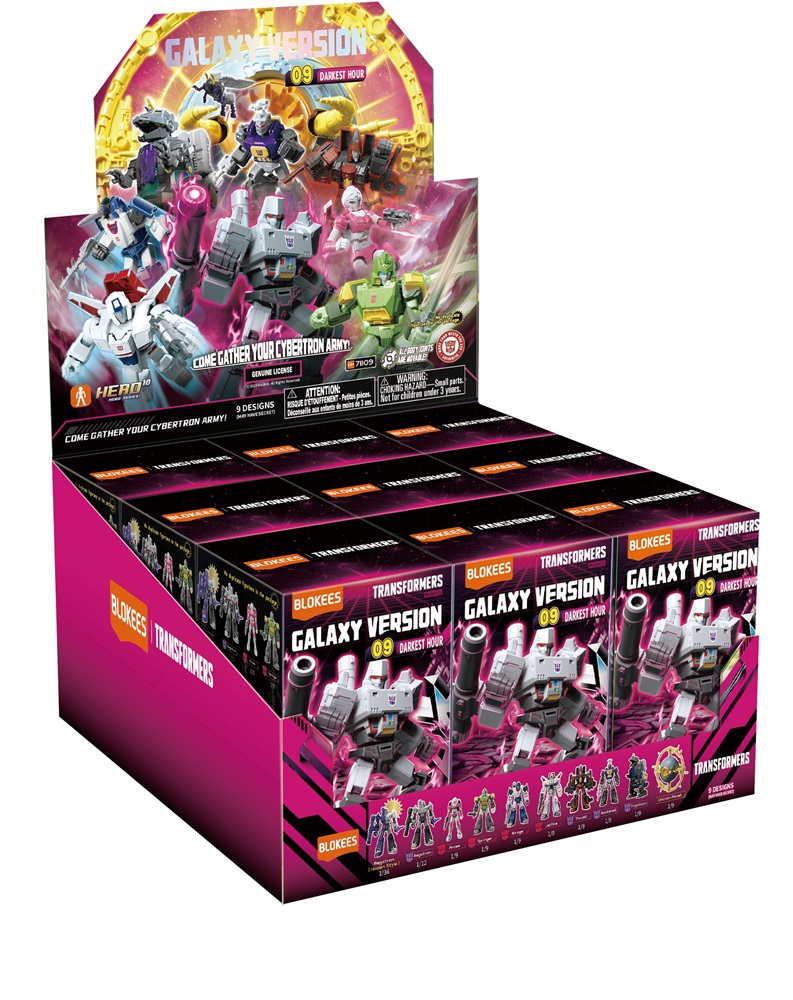 Blokees Transformers Galaxy Version 09 - Darkest Hour Blind Box (June 2026 Release)