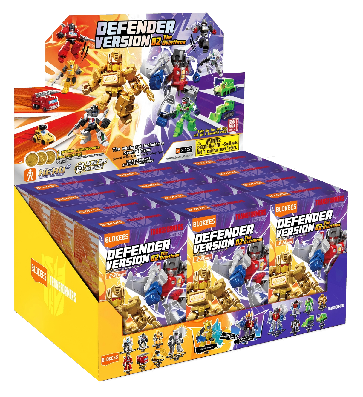 Blokees Transformers 04 The Over Throw Blind Box (June 2026 Release)