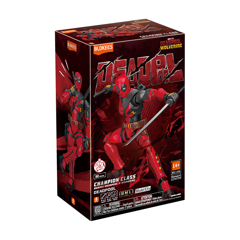 Blokees Figures - Marvel Hero Championclass 04 - Deadpool (June 2026 Release)