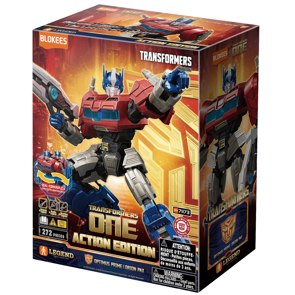 Blokees Transformers Figures - (Limited Model Kit) AE04 - Optimus Prime / Orion Pax (June 2026 Release)