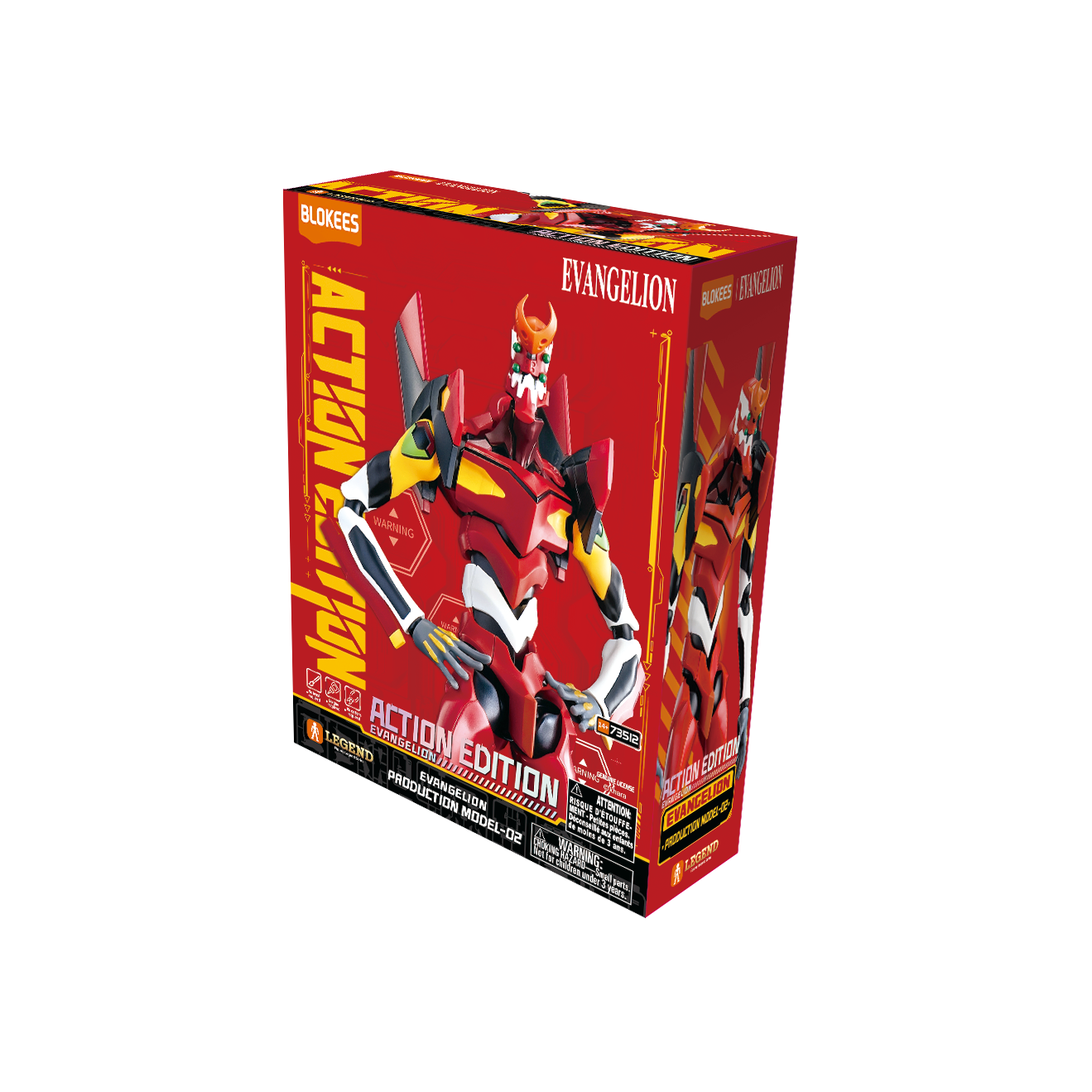 Blokees Evangelion Production Model 02 (June 2026 Release)