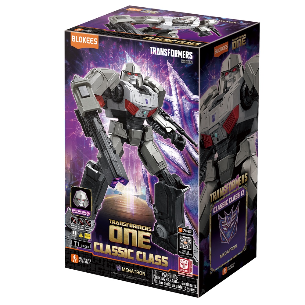 Blokees Transformers Figures - (Model Kit) Classic Class 12 - ONE-Megatron (June 2026 Release)