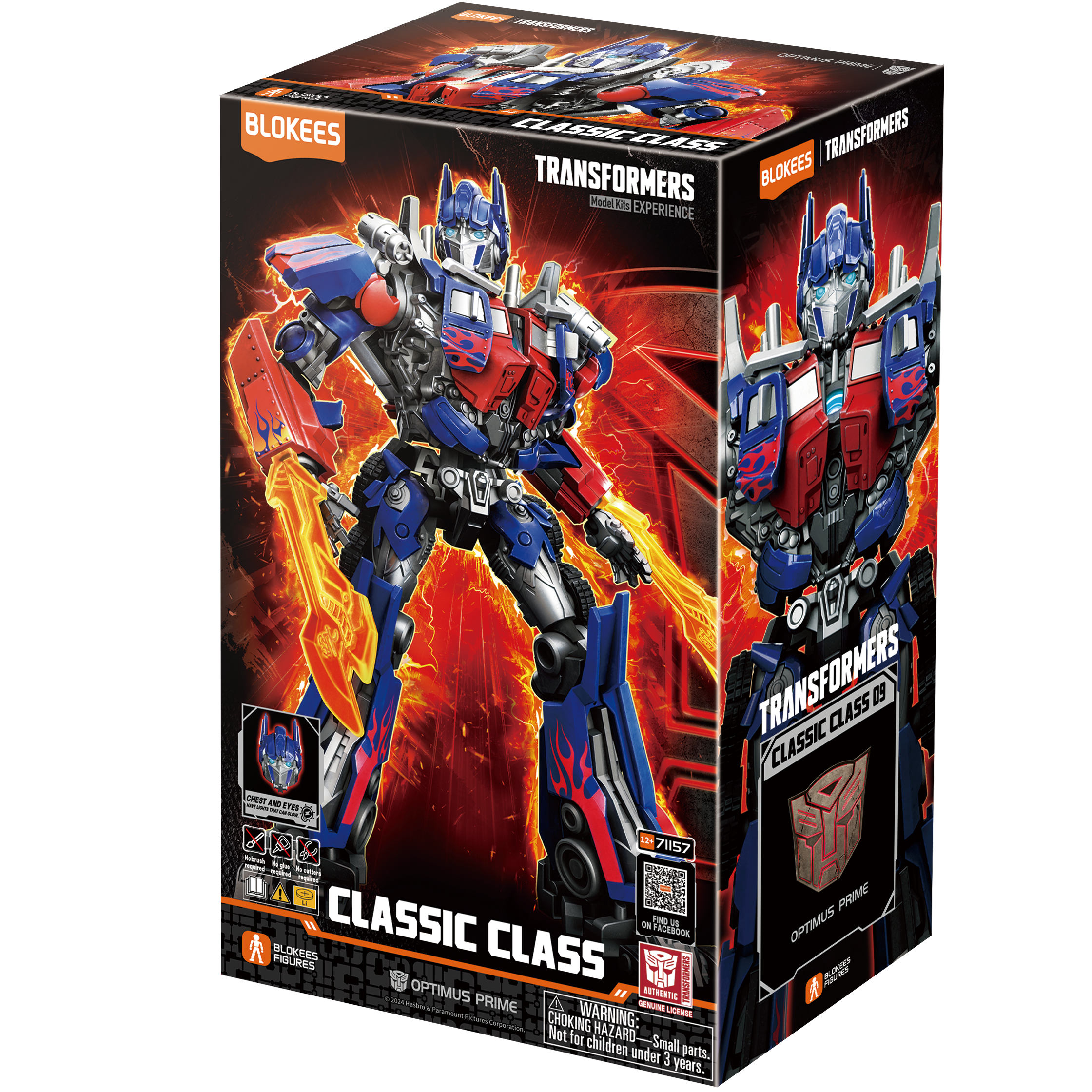 Blokees Transformers Figures - (Model Kit) Classic Class 09 - Optimus Prime (June 2026 Release)