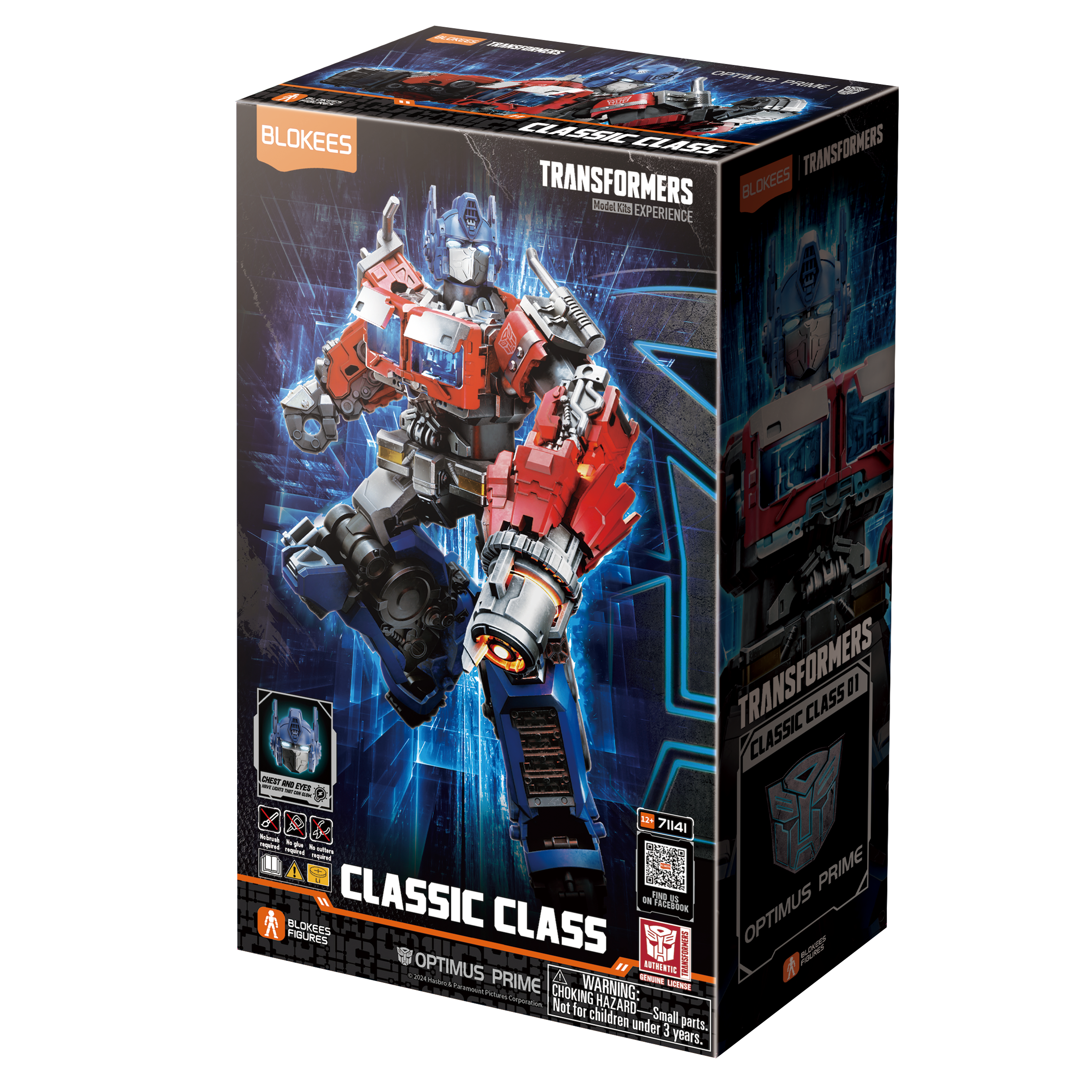 Blokees Transformers Figures - (Model Kit) Classic Class 01 - Optimus Prime (12.5cm) (June 2026 Release)