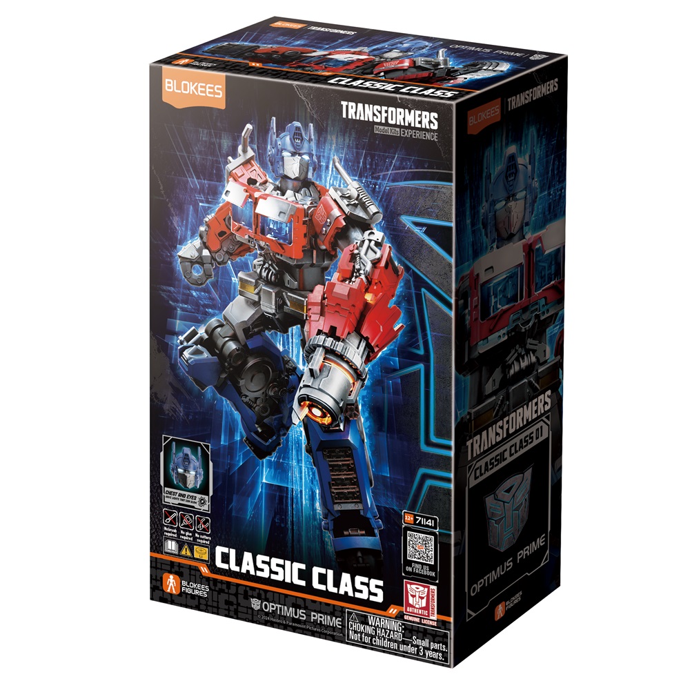 Blokees Transformers Figures - (Model Kit) Classic Class 01 - Optimus Prime (12.5cm) (June 2026 Release)