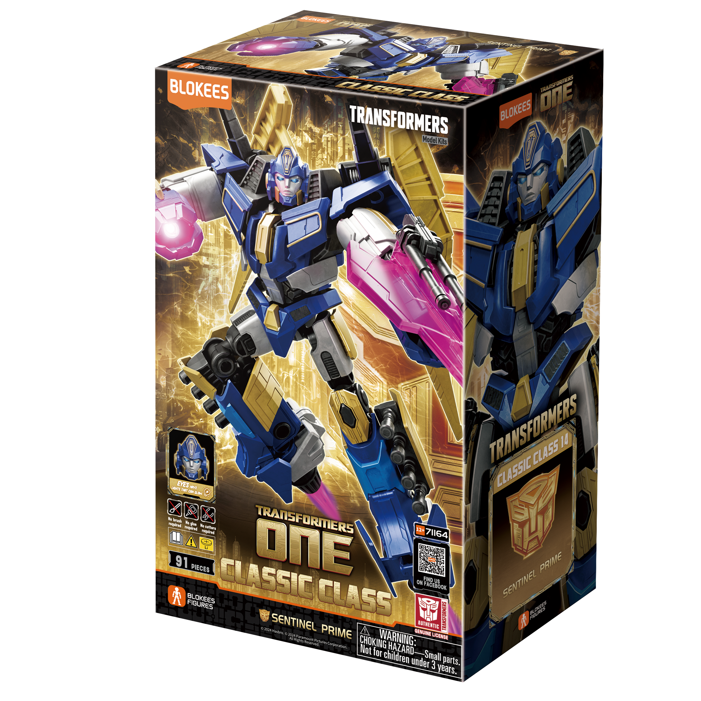 Blokees Transformers Figures - (Model Kit) Classic Class 14-ONE-SENTINEL PRIME (June 2026 Release)