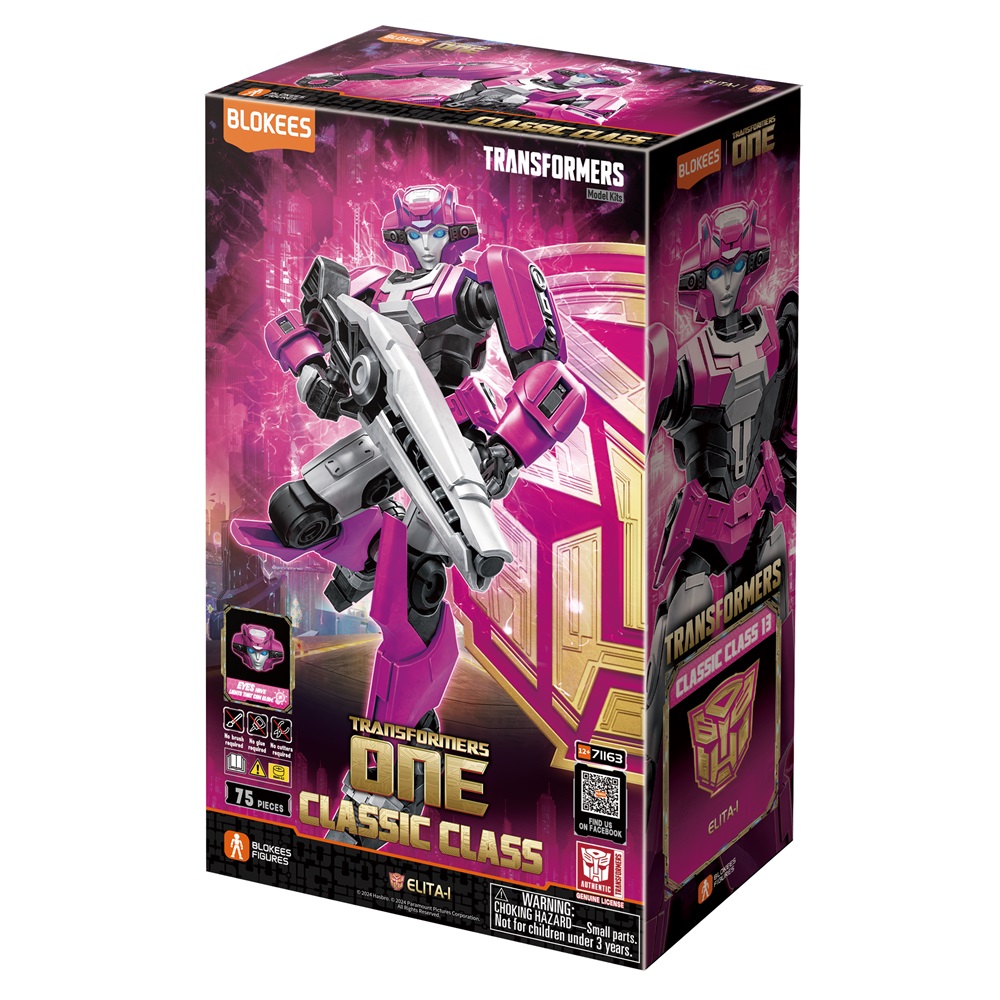 Blokees Transformers Figures - (Model Kit) Classic Class 13-ONE-Alita (June 2026 Release)
