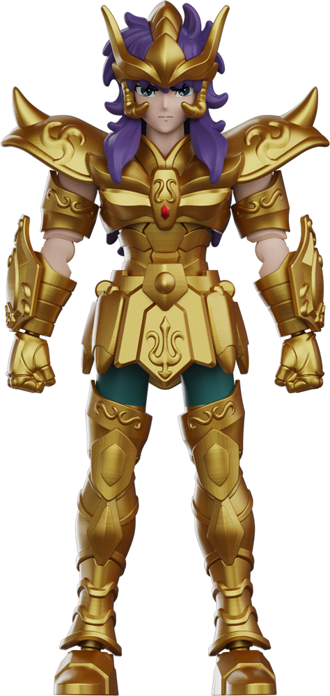 Blokees Figures PDQ (9 in 1) - Saint Galaxy Version 02 - The Legacy of the Golden Saints (Blind box) (June 2026 Release) - Image 7