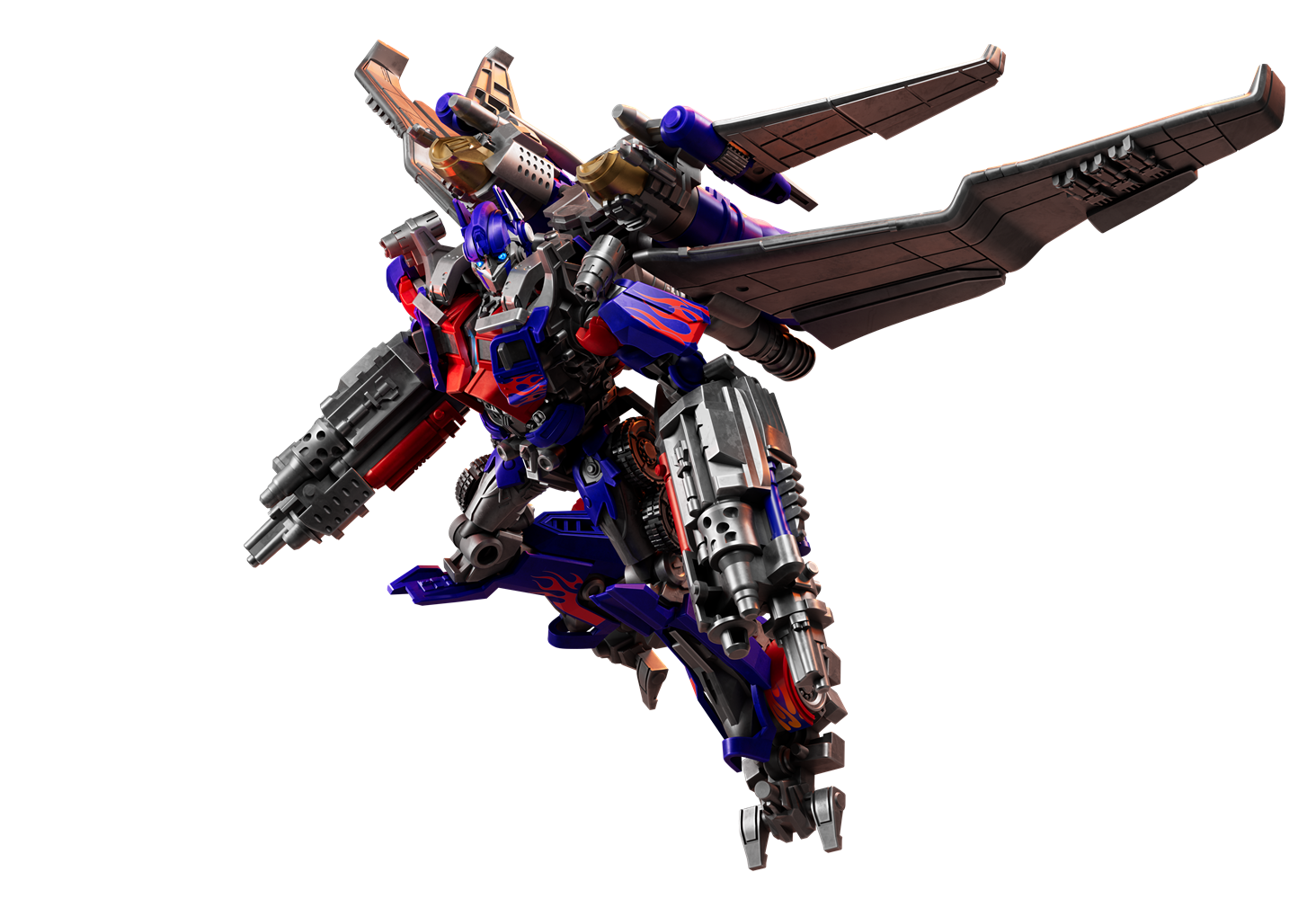 Blokees Transformers Figures - (Model Kit) Classic Class 21DX - Movie 3 Jet Wing Optimus Prime (June 2026 Release) - Image 5