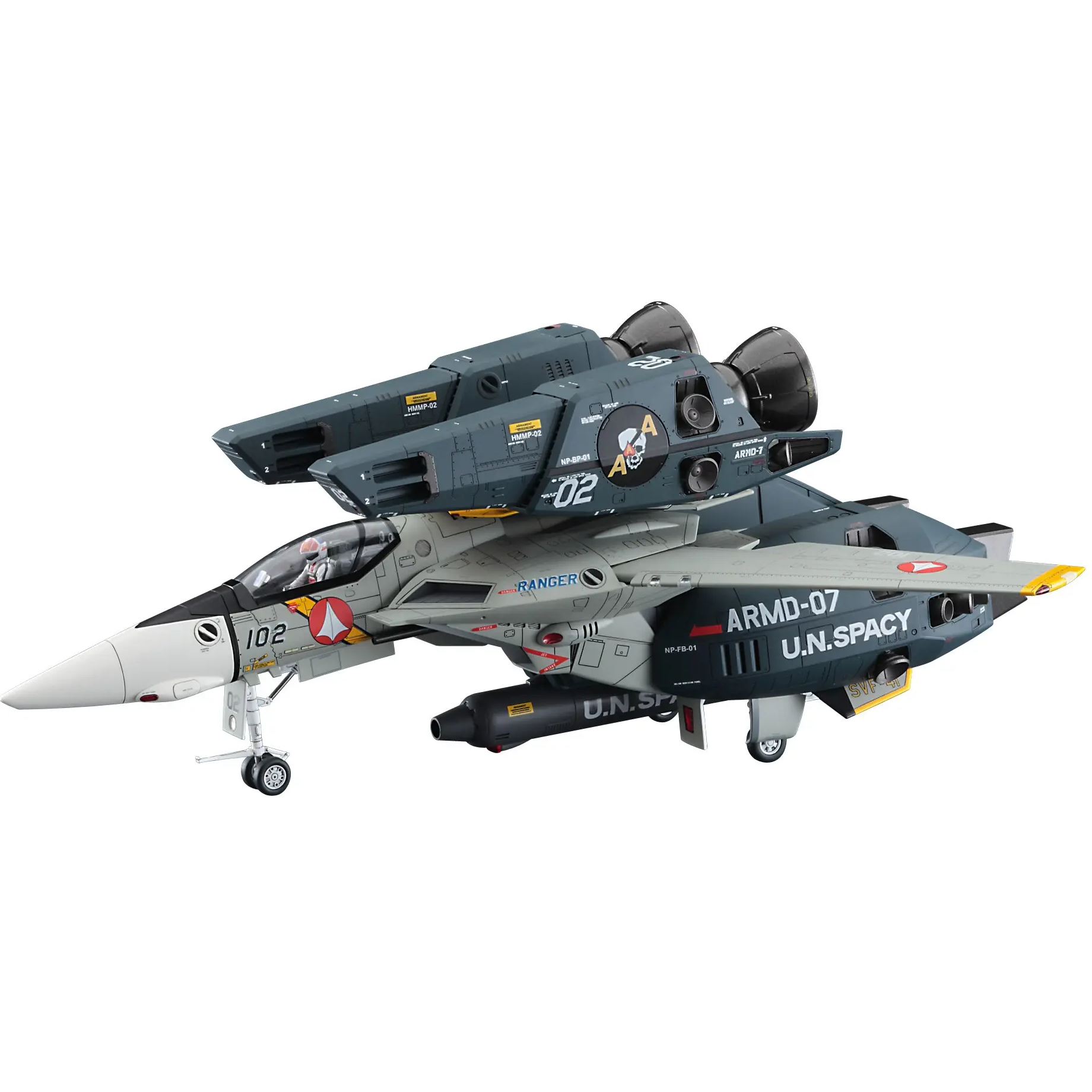 1/48 VF-1J Super/Strike Valkyrie SVF-41 Black Aces by Hasegawa